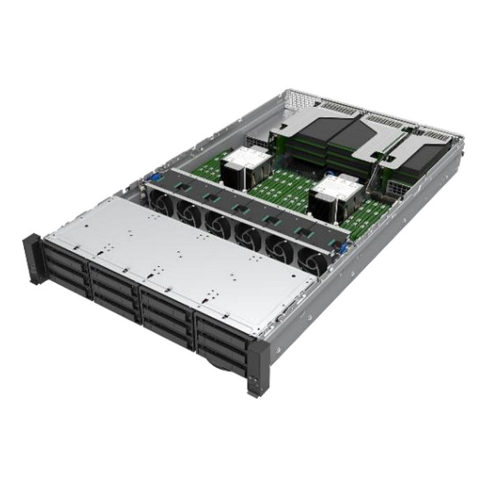 Intel Server System M50CYP2UR312 - Servidor Rack 2U - Soporta 2x Xeon - Chipset C621A - 32 Ranuras RAM DDR4 (hasta 12TB) - 12 Bahías Hot-Swap 2.5" - Fuente 2100W