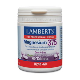 Lamberts Magnesio 375 60 tabletas