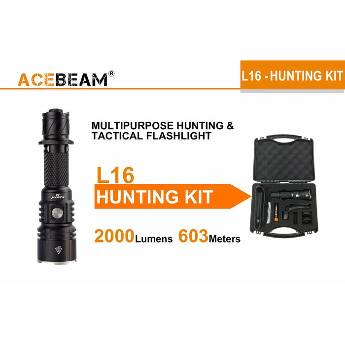 Linterna Acebeam L19 2.0 OSRAM GREEN Linterna Acebeam L19 2.0 OSRAM GREEN