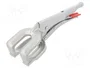 KNIPEX Alicates de sujeción con mordazas grip para soldadura 280 mm