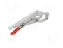 KNIPEX Alicates de sujeción con mordazas grip para soldadura 280 mm
