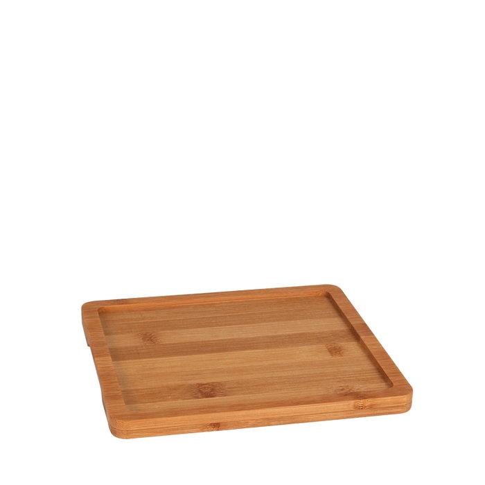 Soler Hispania Bandeja de Bambú 17.5x16x1.2 cm - Tabla, Orfebrería (Set de 24)