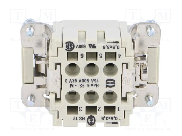 Harting HART Kontakteinsatz 09330062616 Harting HART Kontakteinsatz 09330062616