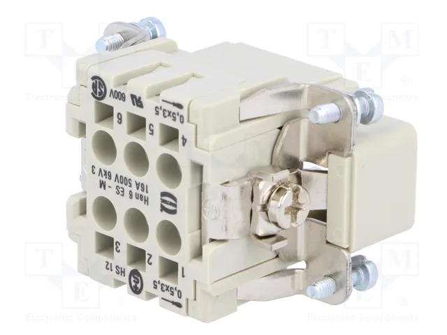 Harting HART Kontakteinsatz 09330062616 Harting HART Kontakteinsatz 09330062616