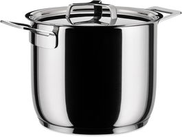 Alessi AJM100/20 Olla Alta 5,0 Litros Acero Inoxidable Pulido 20 cm