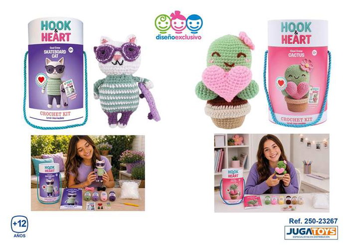 Good Idea Kit de Crochet Gato Skater