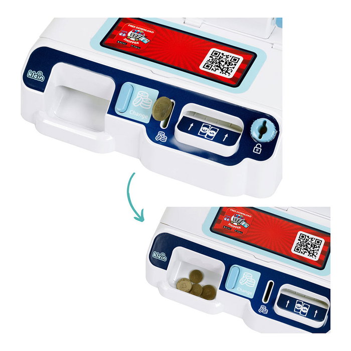 Theo Klein 7265 My Market Selbstbedienungskassenstation Caja Registradora Juguete con Luz y Sonido para Niños 3+ Años Theo Klein 7265 My Market Selbstbedienungskassenstation Caja Registradora Juguete con Luz y Sonido para Niños 3+ Años