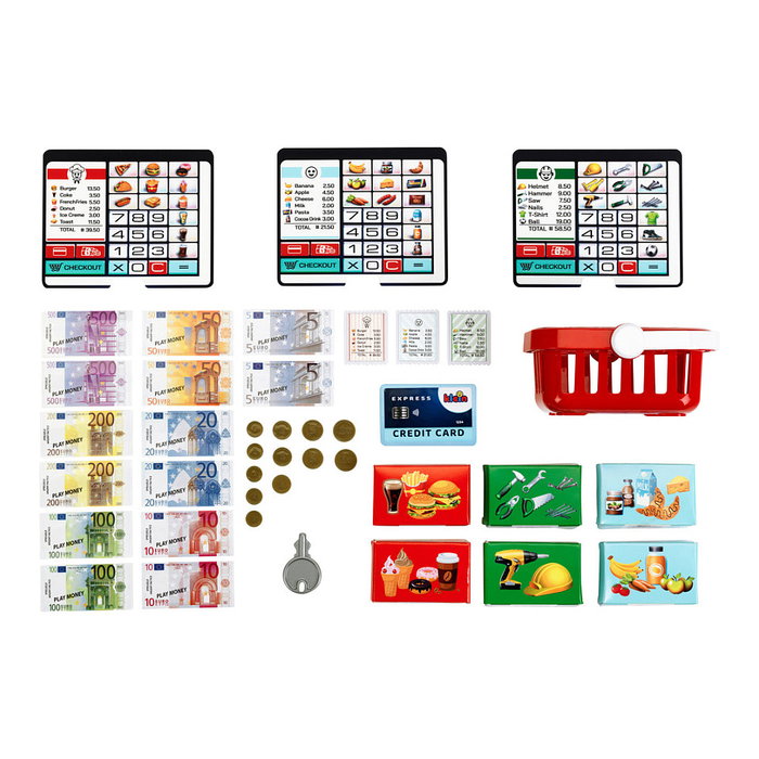 Theo Klein 7265 My Market Selbstbedienungskassenstation Caja Registradora Juguete con Luz y Sonido para Niños 3+ Años Theo Klein 7265 My Market Selbstbedienungskassenstation Caja Registradora Juguete con Luz y Sonido para Niños 3+ Años