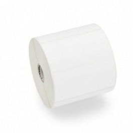 Zebra Etiquetas Papel 21x21mm Z-PERFORM 1000T Transferencia Térmica Adhesivo Permanente Núcleo 25mm