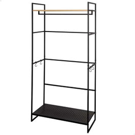Color Baby Max Home - Armario Perchero 83x39x167 cm Acero Tablero Melamina