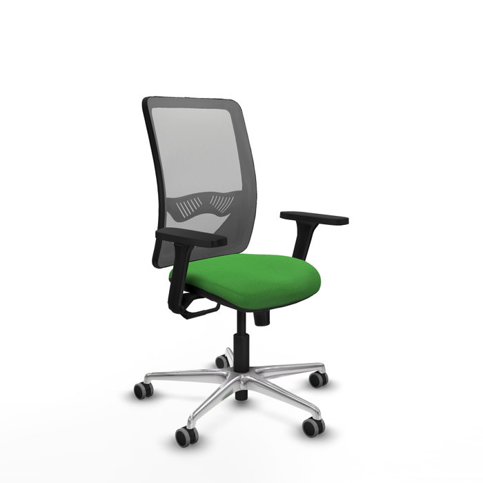 PIQUERAS Y CRESPO Silla de oficina Zulema con mecanismo Sincro, Verde y Gris PIQUERAS Y CRESPO Silla de oficina Zulema con mecanismo Sincro, Verde y Gris