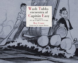Wash Tubbs encuentra al Capitán Easy, Roy Crane - REINO DE CORDELIA