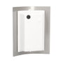 GSC Evolution Aplique de pared Sibe con rejilla Níquel satín E27