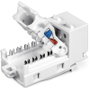 TRENDnet TC-K50C6 Keystone Cat6 RJ-45, Pack de 50, Blanco
