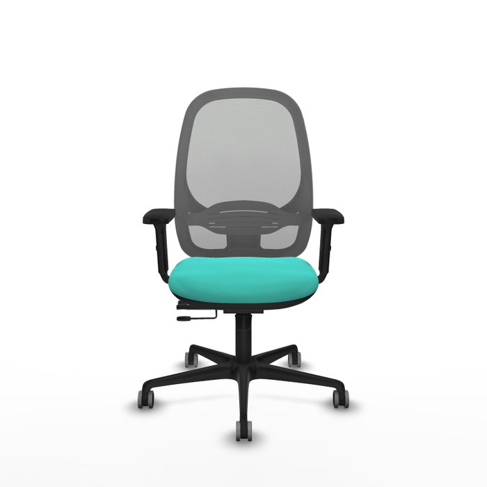 PIQUERAS Y CRESPO Silla de oficina Cilanco Turquesa y Gris PIQUERAS Y CRESPO Silla de oficina Cilanco Turquesa y Gris