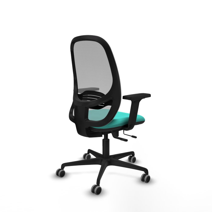 PIQUERAS Y CRESPO Silla de oficina Cilanco Turquesa y Gris PIQUERAS Y CRESPO Silla de oficina Cilanco Turquesa y Gris