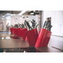 Berkel Soporte para cuchillos rojo sin cuchillos