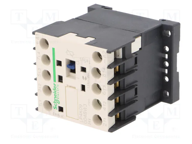 Schneider Electric Contactor TeSys K 4-polar 9A 24VDC Schneider Electric Contactor TeSys K 4-polar 9A 24VDC