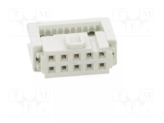 HARTING Conector IDC hembra de 10 pines serie SEK recto HARTING Conector IDC hembra de 10 pines serie SEK recto