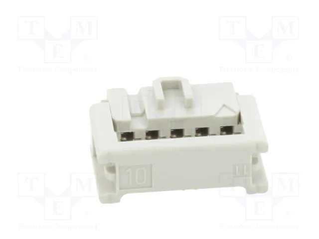 HARTING Conector IDC hembra de 10 pines serie SEK recto HARTING Conector IDC hembra de 10 pines serie SEK recto
