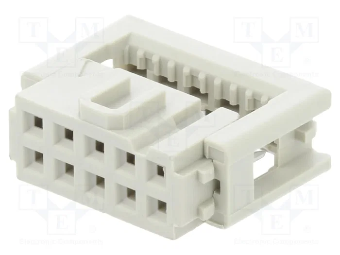 HARTING Conector IDC hembra de 10 pines serie SEK recto HARTING Conector IDC hembra de 10 pines serie SEK recto