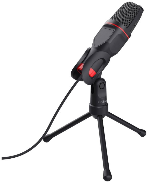 Trust Gaming GXT 212 Mico Micrófono Omnidireccional con Trípode y Adaptador USB