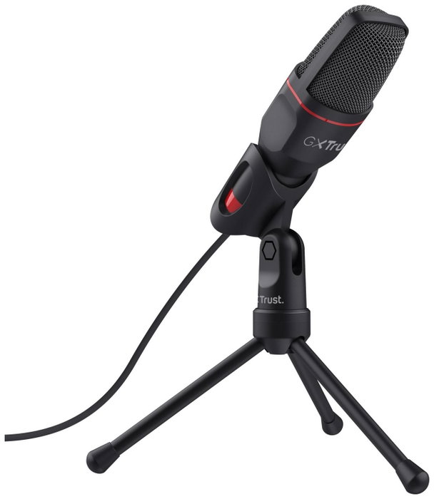 Trust Gaming GXT 212 Mico Micrófono Omnidireccional con Trípode y Adaptador USB