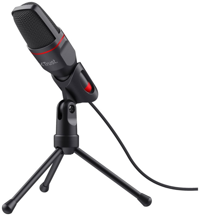 Trust Gaming GXT 212 Mico Micrófono Omnidireccional con Trípode y Adaptador USB