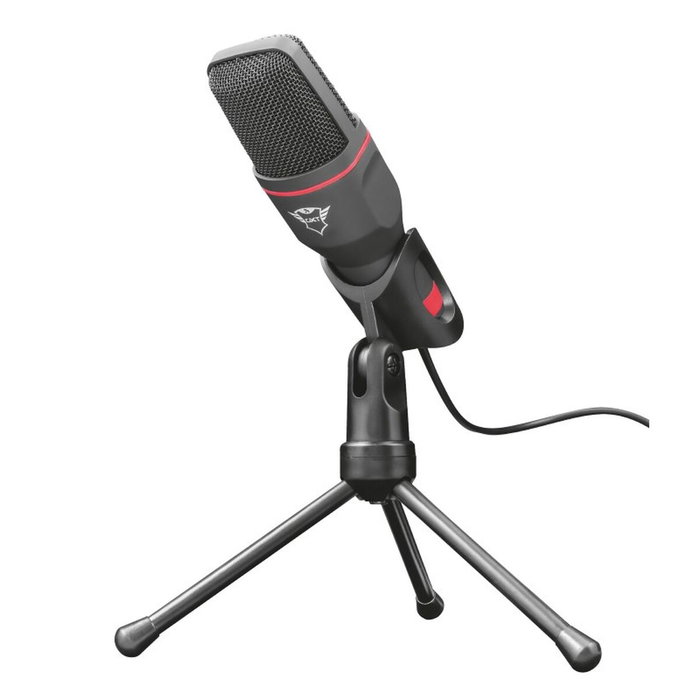 Trust Gaming GXT 212 Mico Micrófono Omnidireccional con Trípode y Adaptador USB