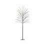 Lumineo Árbol iluminado exterior 160 leds luz cálida Ø70 cm x 1,80 m