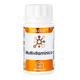 Equisalud Holovit Multivitamínico 50 Cápsulas - Complemento Alimenticio con Vitaminas y Minerales para el Metabolismo Energético y Reducción del Cansancio