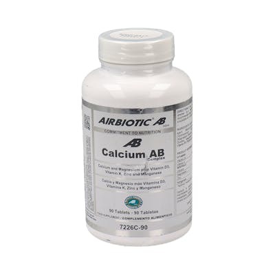 AIRBIOTIC Calcio Ab Complex 90 Comp. con Calcio, Magnesio y Vitamina D para Huesos y Dientes AIRBIOTIC Calcio Ab Complex 90 Comp. con Calcio, Magnesio y Vitamina D para Huesos y Dientes