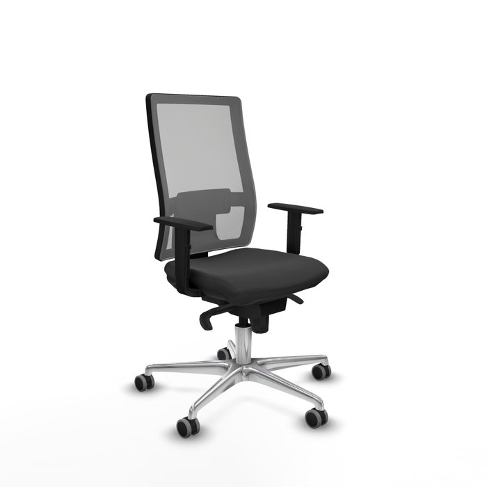 PIQUERAS Y CRESPO Silla de oficina Horna Gris con mecanismo Sincro PIQUERAS Y CRESPO Silla de oficina Horna Gris con mecanismo Sincro