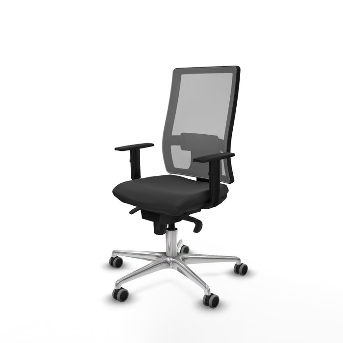 PIQUERAS Y CRESPO Silla de oficina Horna Gris con mecanismo Sincro PIQUERAS Y CRESPO Silla de oficina Horna Gris con mecanismo Sincro