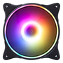 Hiditec Ventilador de caja N18 ARGB 12 cm - Ventilador para PC con iluminación RGB direccionable y control PWM