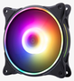 Hiditec Ventilador de caja N18 ARGB 12 cm - Ventilador para PC con iluminación RGB direccionable y control PWM