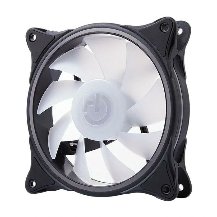 Hiditec N18 ARGB Ventilador de caja 120 mm Negro