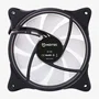 Hiditec N18 Ventilador para Carcasa ARGB 12 cm - Soporte Hidráulico, 19.5 dB, Flujo de Aire 37.8 CFM, Negro