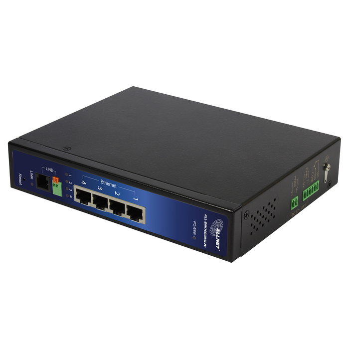 ALLNET Bridge Modem VDSL2 con Vectoring Industrial IP30 ALL-BMI100VDSL2V
