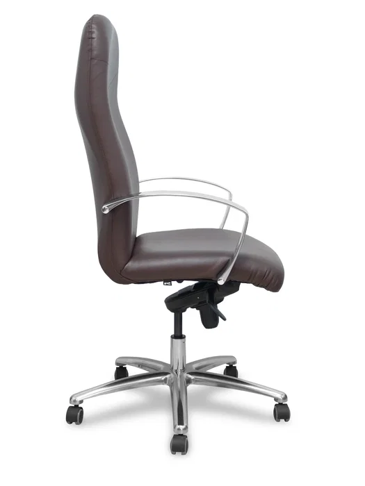PIQUERAS Y CRESPO Sillón Caudete en Similpiel Marrón Oscuro