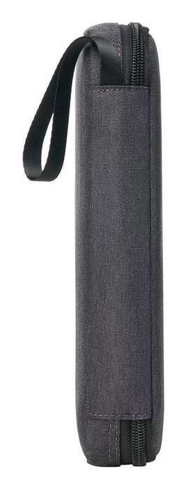 Rivacase Suzuka 5633 Organizador de Viaje Personal, Poliéster rPET Ecológico, Gris, con Cremallera, 9 Lazos Elásticos, Bolsillos de Malla y Correa para Muñeca