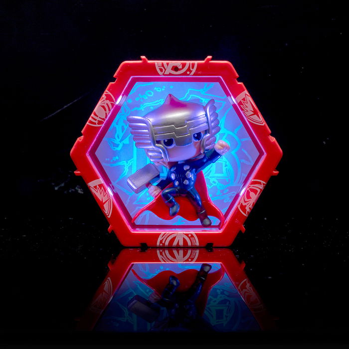 Wow Pods Marvel Thor con Sensor de Movimiento, Figura Coleccionable con Luz LED, Juguete para Niños +3 Años