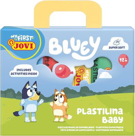 JOVI Estuche 4 pastillas de plastilina Bluey May First 38g