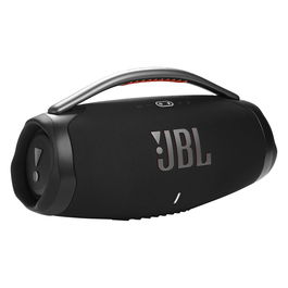 JBL Boombox 3 Wi-Fi Altavoz Portátil Bluetooth 5.3 Estéreo 80W Resistente al Agua 24h Autonomía Negro