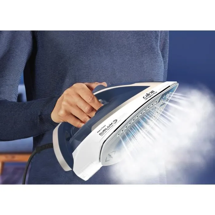 CALOR FV6812C0 Hierro ULTRAGLISS PLUS 2800W Azul / Plata