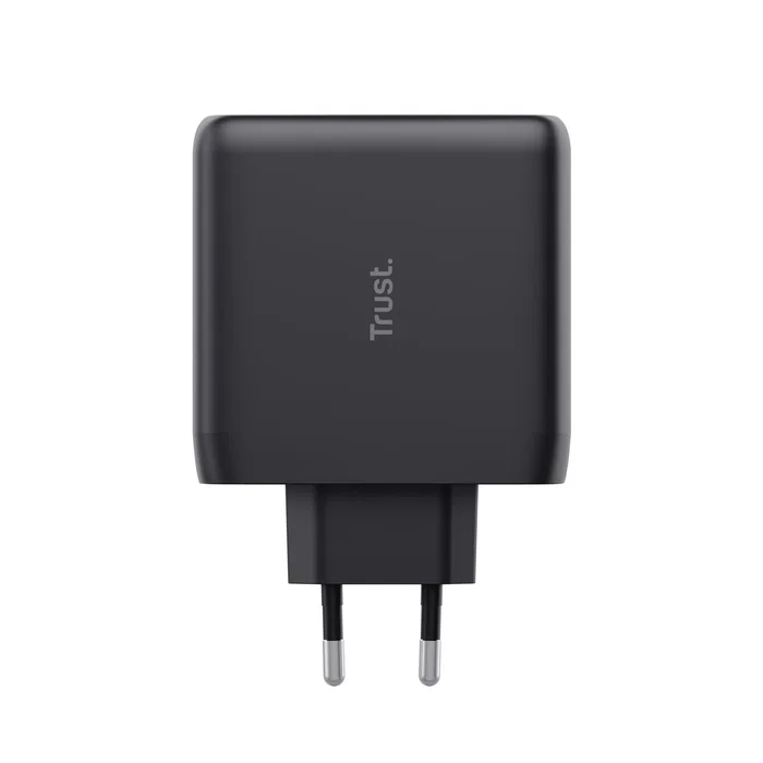 Trust Maxo Cargador de Pared 100W USB-C con Cable 2m, Negro, Universal, PD 3.0, Protección Sobrecarga/Sobrecalentamiento