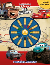 DISNEY LIBROS, Cars en la carretera. Pequeños artistas