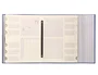 Liderpapel Carpeta clasificadora de 12 departamentos, folio prolongado, azul