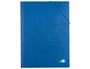 Liderpapel Carpeta clasificadora de 12 departamentos, folio prolongado, azul