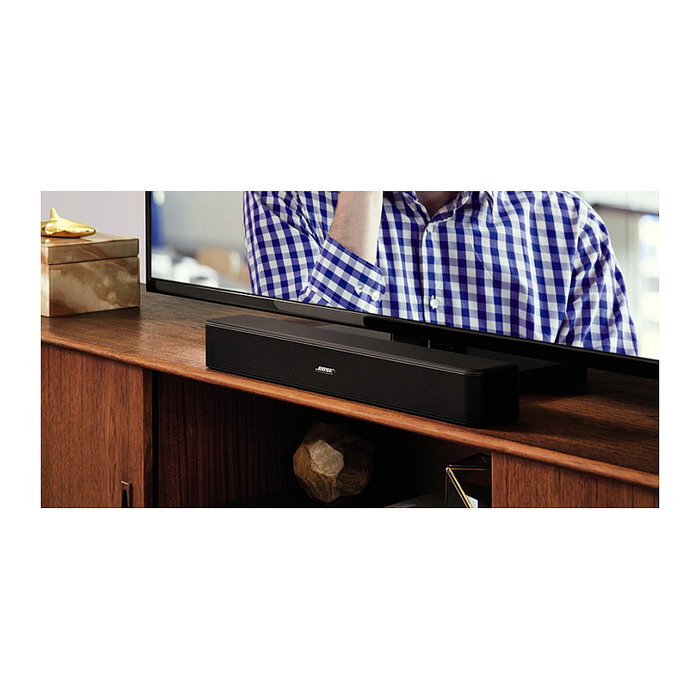 Bose Solo 5 Soundbar - Barra de sonido 2.0 canales, color negro, conectividad Bluetooth, entrada óptica y coaxial, 548 mm Bose Solo 5 Soundbar - Barra de sonido 2.0 canales, color negro, conectividad Bluetooth, entrada óptica y coaxial, 548 mm